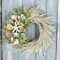 20" Coastal Driftwood Wreath - Handmade Shell Wreath for Nautical, Beach, and Coastal Home Decoration - Holiday Tree